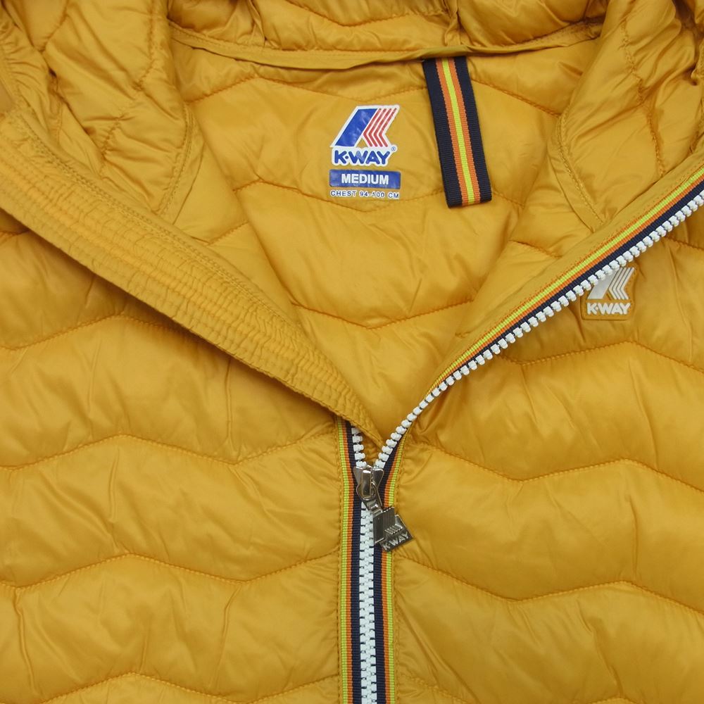 ケイウェイ K6121HW MEN JACK ECO WARM 中綿 ジャケット 中国製 黄土色系 M【中古】