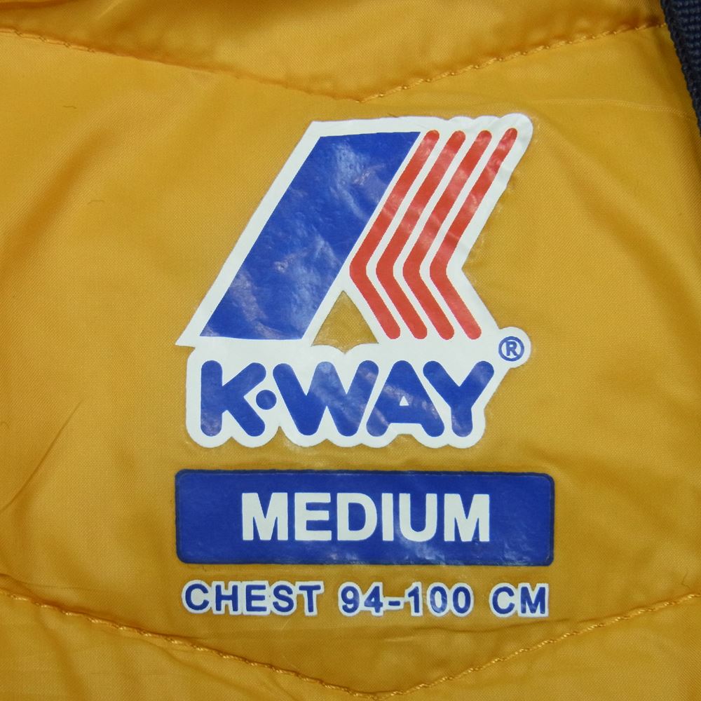 ケイウェイ K6121HW MEN JACK ECO WARM 中綿 ジャケット 中国製 黄土色系 M【中古】