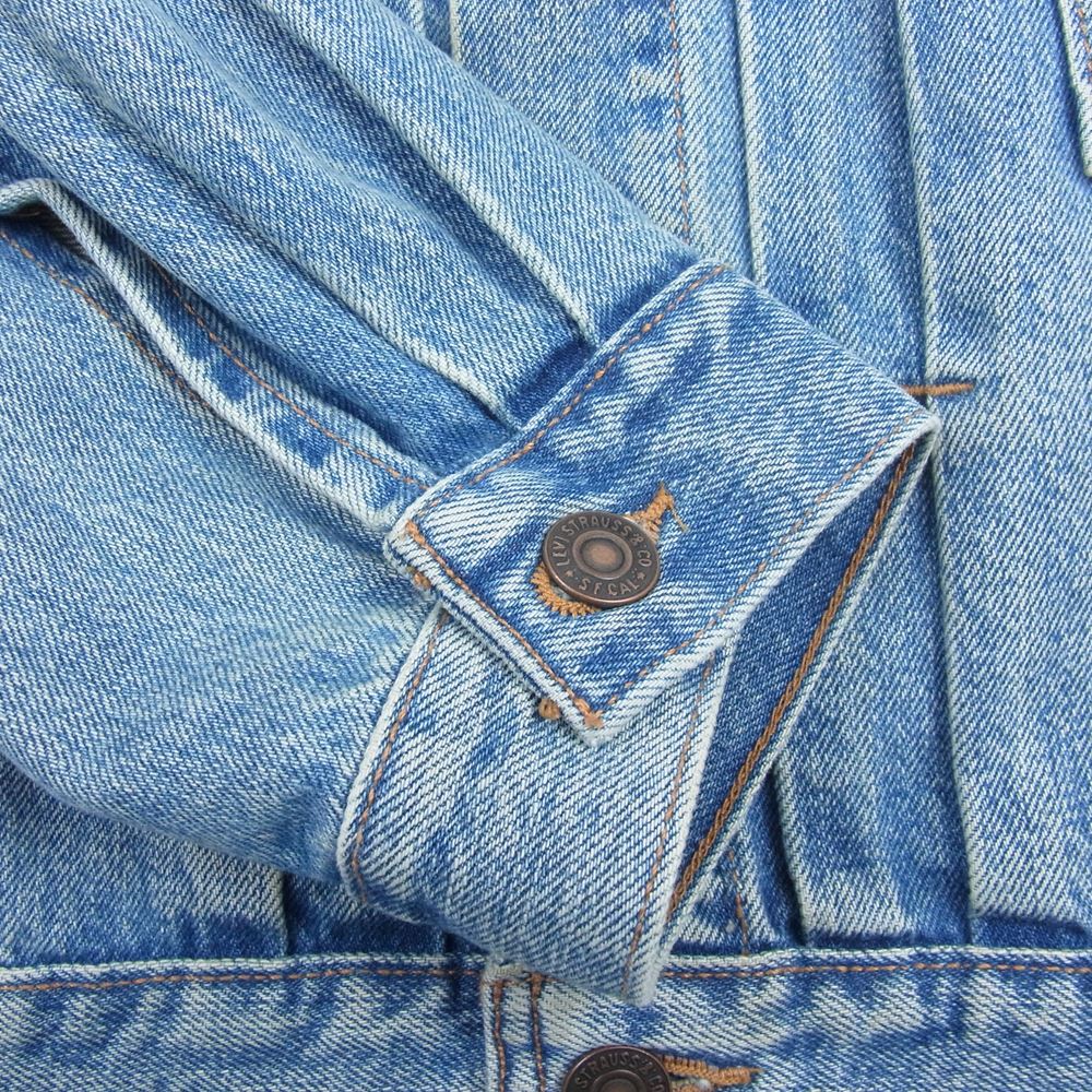 Levi's リーバイス PC9-85206-0000 LVC ORANGE TAB TYPE II トラッカー デニム ジャケット インディゴブルー系 42【中古】