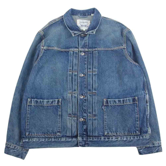 Levi's リーバイス PC9-28943-0026 MADE&CRAFTED TYPE II WORN トラッカー デニム ジャケット インディゴブルー系 XL【中古】