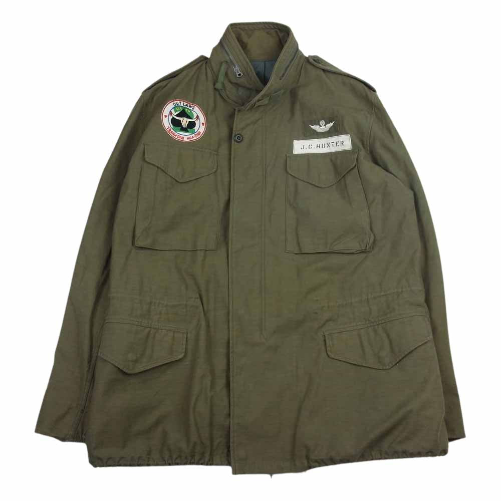 Buzz Rickson's バズリクソンズ BR13344 TYPE M-65 175th AHC フィールド ジャケット ミリタリー ジャケット カーキ系 XXL【中古】