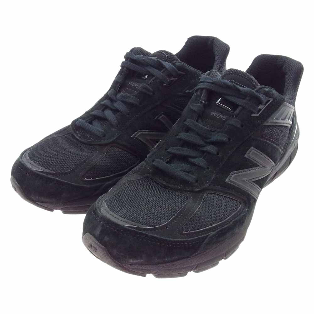 NEW BALANCE ニューバランス M990BB5 990V5 トリプルブラック ブラック系 27cm【中古】