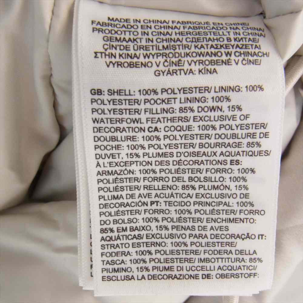 THE NORTH FACE ノースフェイス NF0A7WLT × KAWS カウズ Retro 1994 Himalayan Parka ヒマラヤン カモ ダウン ジャケット オフホワイト系 L【美品】【中古】