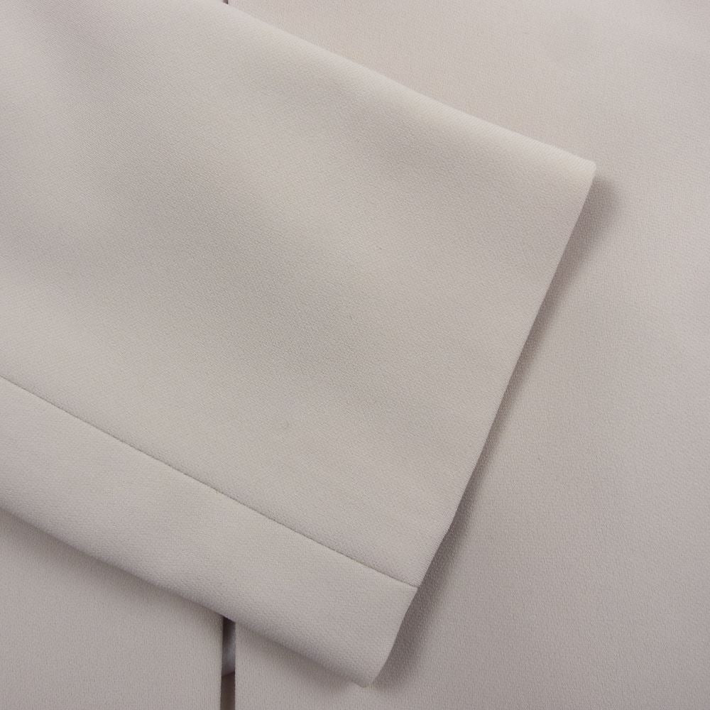 BEAMS ビームス Demi-Luxe デミルクス パンツ ノーカラー ジャケット セットアップ ベージュ系 36【新古品】【未使用】【中古】