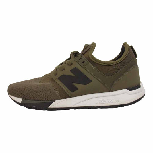 NEW BALANCE ニューバランス MRL247OL  ローカット スニーカー カーキ系 25.0cm【中古】