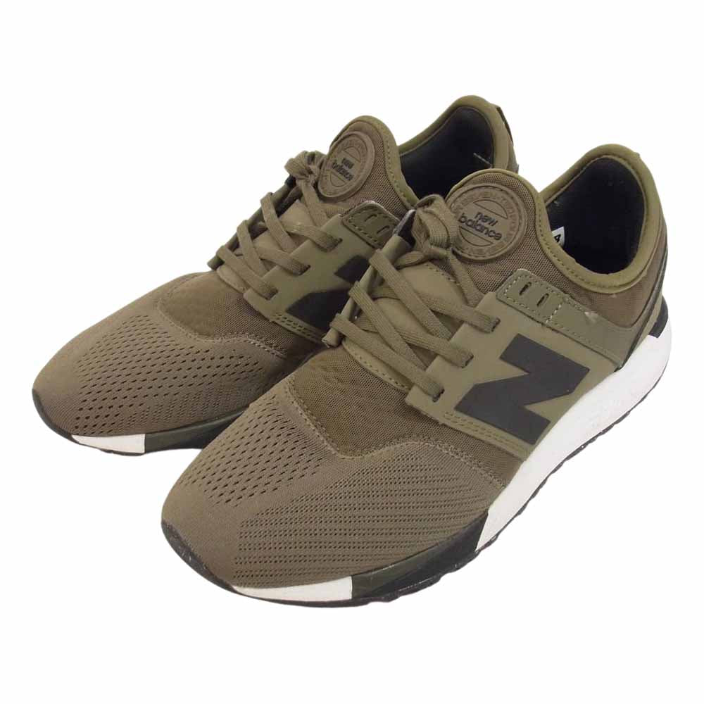 NEW BALANCE ニューバランス MRL247OL  ローカット スニーカー カーキ系 25.0cm【中古】