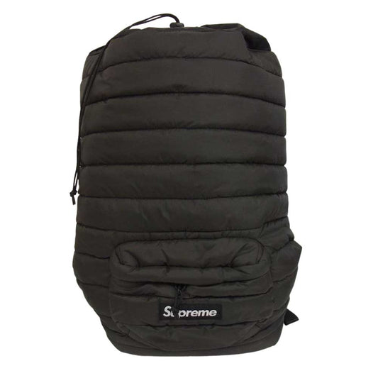 Supreme シュプリーム 22AW puffer backpack バックパック リュック ブラック系【中古】