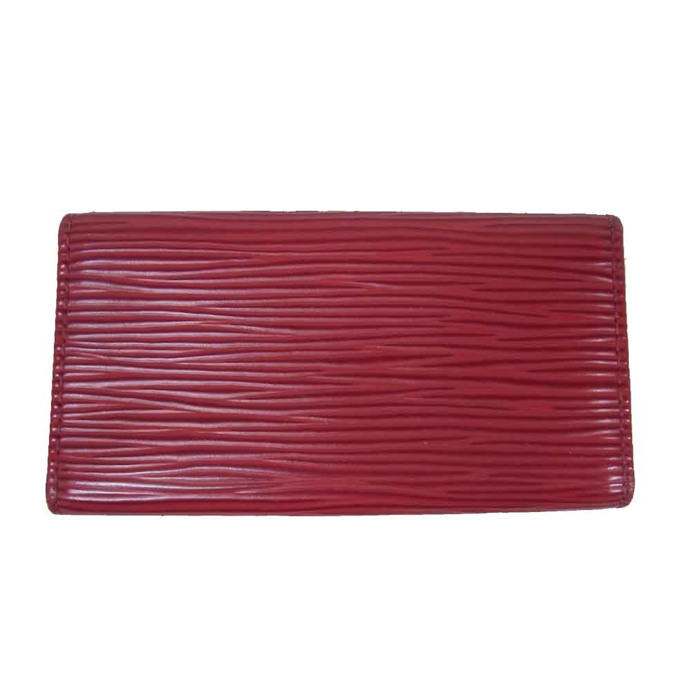 LOUIS VUITTON ルイ・ヴィトン エピ 4蓮 レザー キーケース レッド系【中古】