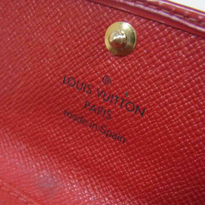 LOUIS VUITTON ルイ・ヴィトン エピ 4蓮 レザー キーケース レッド系【中古】