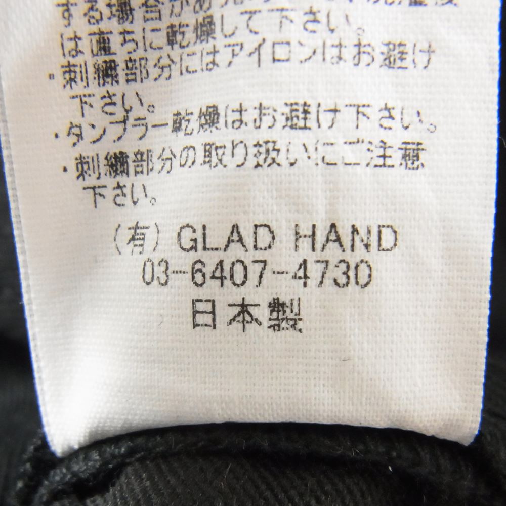 GANGSTERVILLE ギャングスタービル GSV-18AW-40 THUG - PANTS SLIM スリム チノ パンツ ブラック系 L【中古】