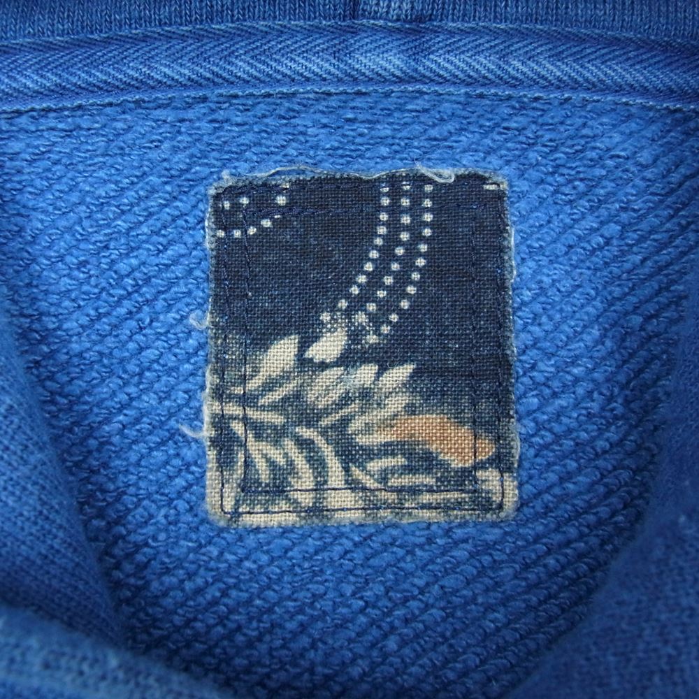 VISVIM ビズビム 21AW 0221905010011 ICT JUMBO HOODIE P.O. DK.INDIGO ジャンボ フーディ パーカー インディゴ ブルー系 3【中古】