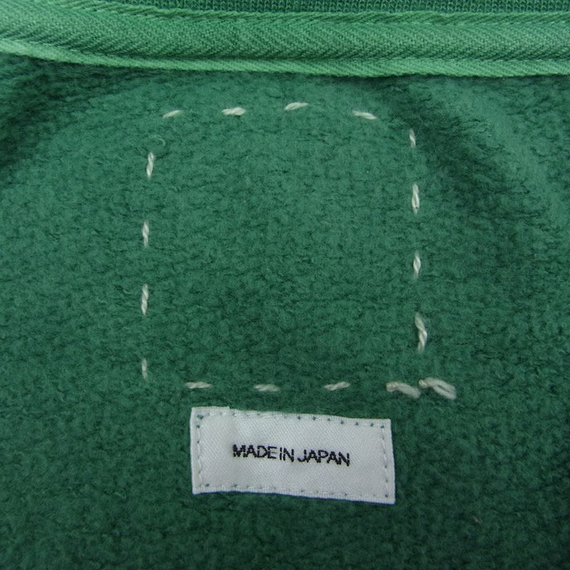 VISVIM ビズビム 20SS 0120105010015 JUMBO SWEAT L/S UNEVEN DYE ジャンボ アンイーブン スウェット グリーン系 2【中古】