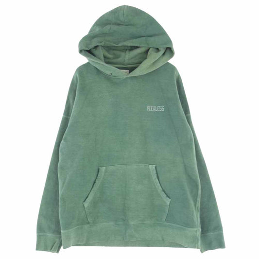 VISVIM ビズビム 20AW 0120405010001 JUMBO HOODIE P O PEERLESS ジャンボ フーディ スウェット グリーン系 2【中古】