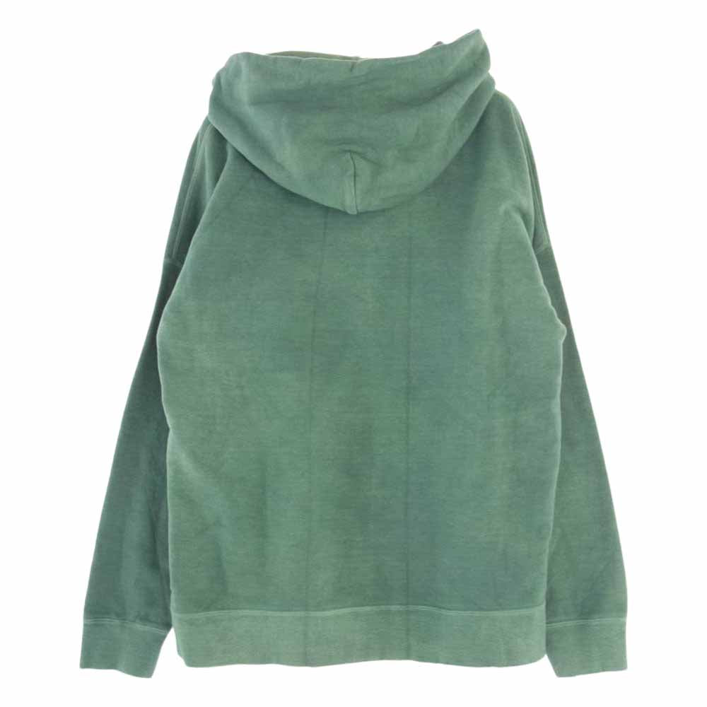 VISVIM ビズビム 20AW 0120405010001 JUMBO HOODIE P O PEERLESS ジャンボ フーディ スウェット グリーン系 2【中古】
