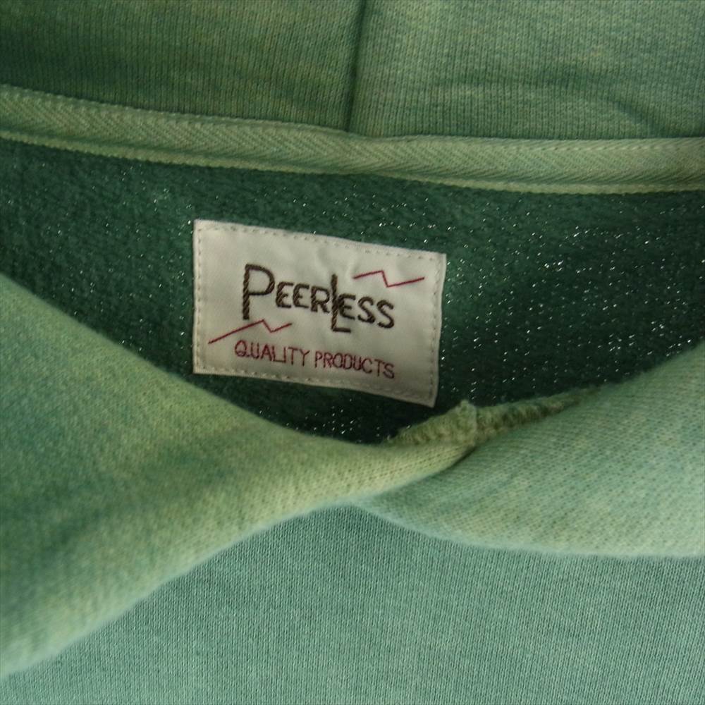 VISVIM ビズビム 20AW 0120405010001 JUMBO HOODIE P O PEERLESS ジャンボ フーディ スウェット グリーン系 2【中古】