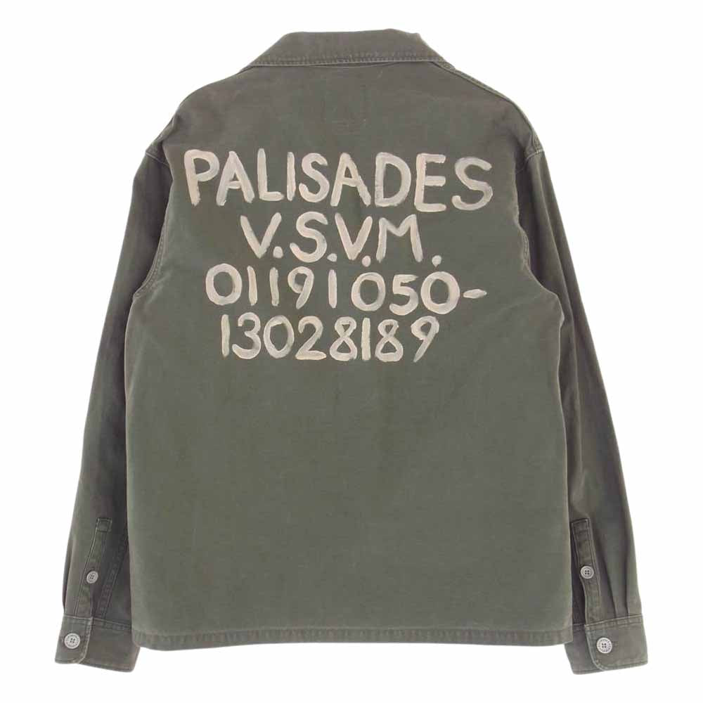 VISVIM ビズビム 19SS 0119105013028 DOMAINE SHIRT JKT PALISADES ドメーヌ パリセーズ シャツ ジャケット  カーキ系 2【中古】
