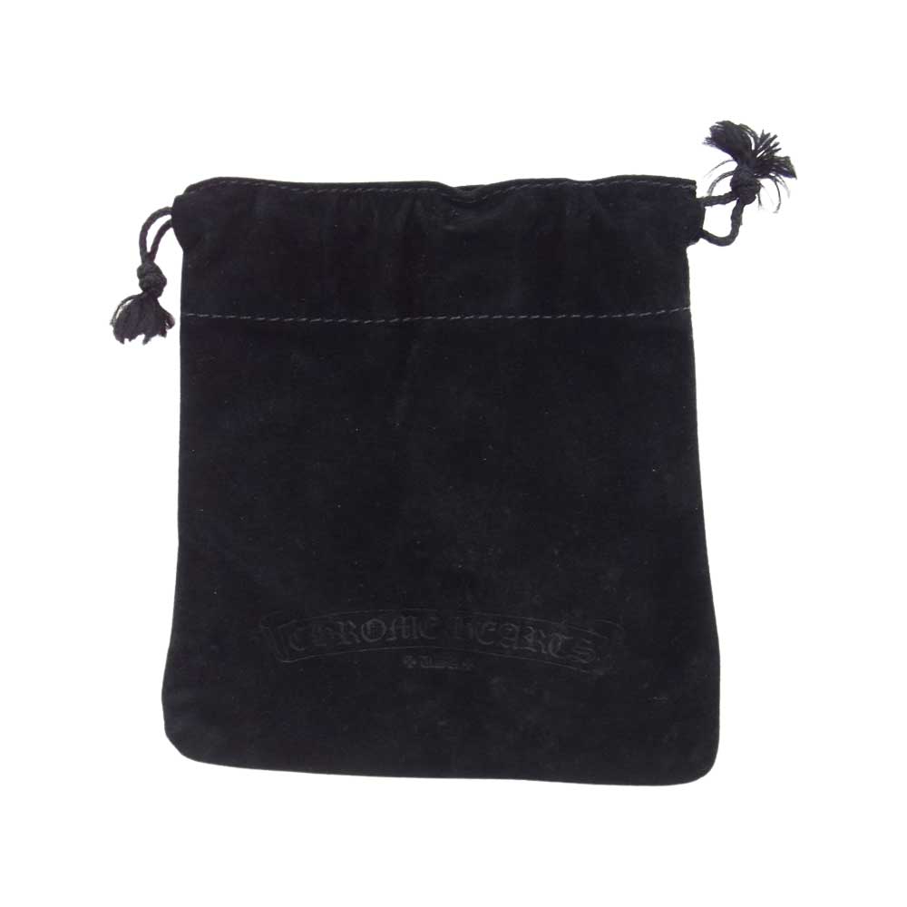 CHROME HEARTS クロムハーツ（原本無） ラージ ダブル CH クロス ペンダント タイニー レザーブレード Wスパイク ボロチップ レースストッパー シルバー系【中古】