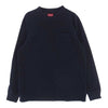 Supreme シュプリーム L/S Pocket Tee ポケット 長袖 Tシャツ ブラック ブラック系 M【中古】