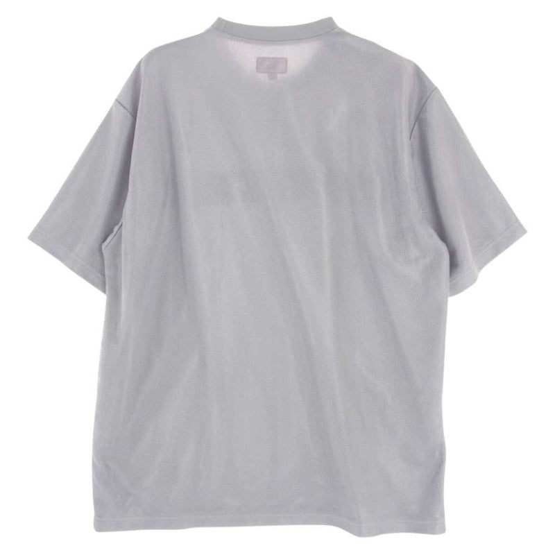 Supreme シュプリーム 20SS DAZZLE MESH S/S TOP ダズル メッシュ ショートスリーブ トップ グレー系 M【中古】