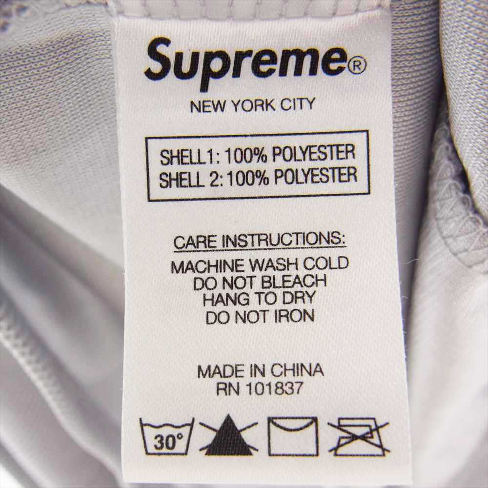 Supreme シュプリーム 20SS DAZZLE MESH S/S TOP ダズル メッシュ ショートスリーブ トップ グレー系 M【中古】