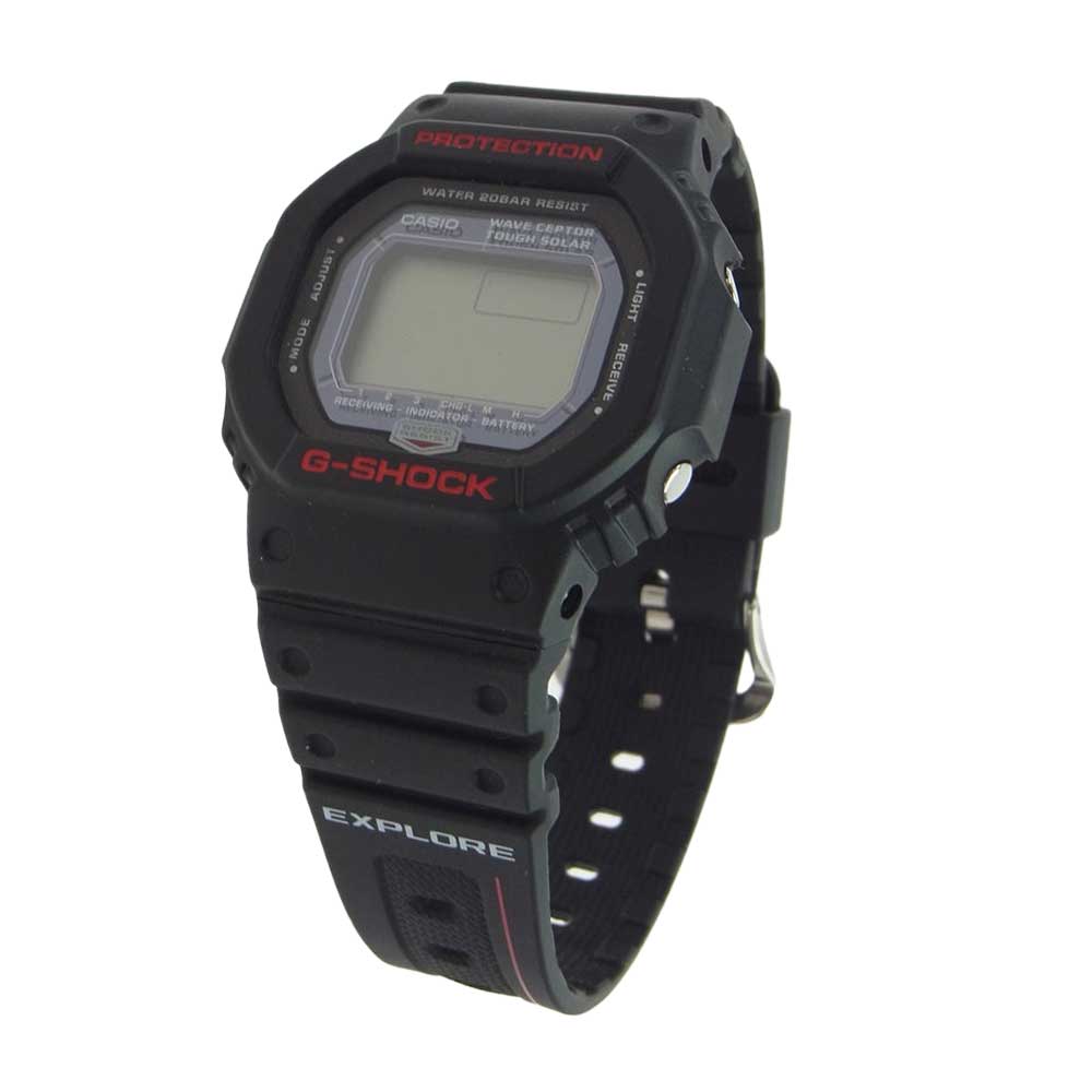 CASIO G-SHOCK カシオ ジーショック GW-5600J Marlboro マルボロ 電波ソーラー 腕時計 ウォッチ ブラック系【中古】