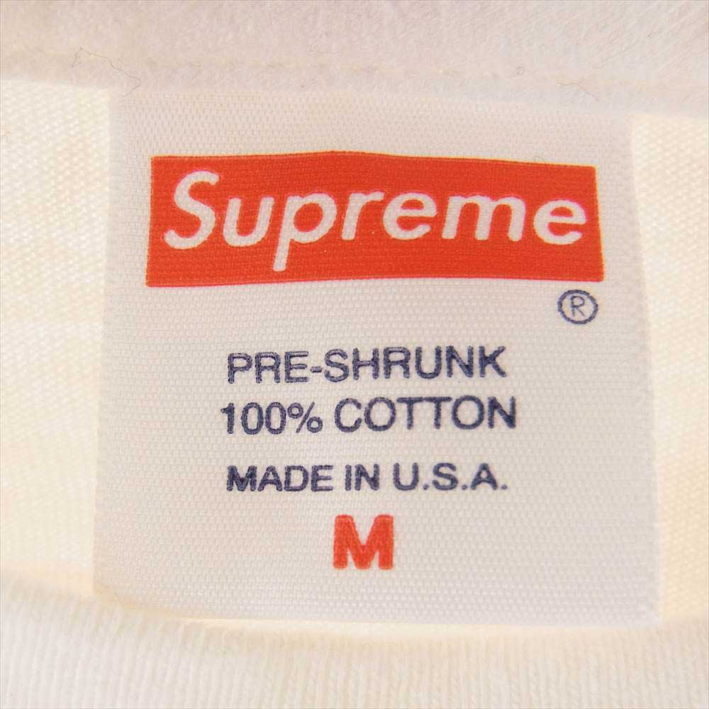 Supreme シュプリーム 20SS Sacred Unique L/S Tee シークレット ユニーク バックプリント 長袖 Tシャツ ホワイト系 M【中古】