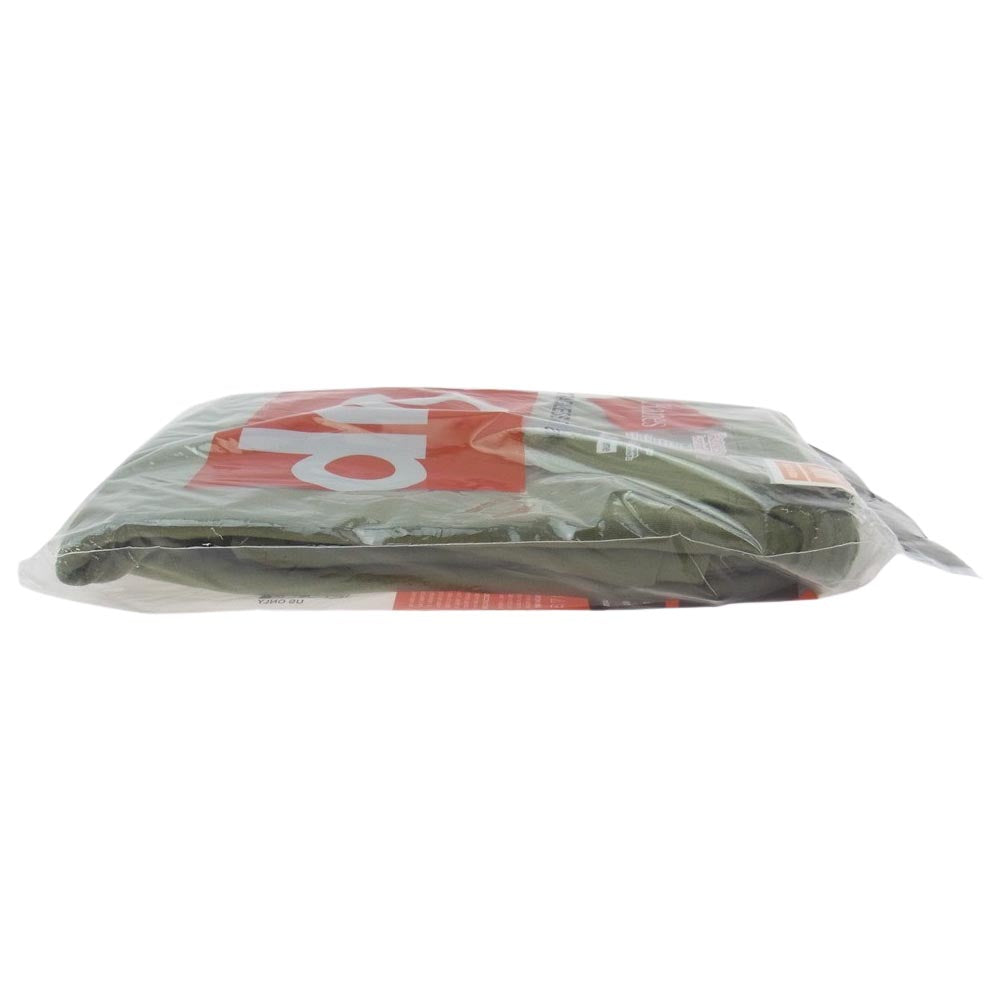 Supreme シュプリーム 22SS Hanes Tagless Tees (2 Pack) ヘインズ タグレス Tシャツ 2枚組 モスグリーン系 M【新古品】【未使用】【中古】