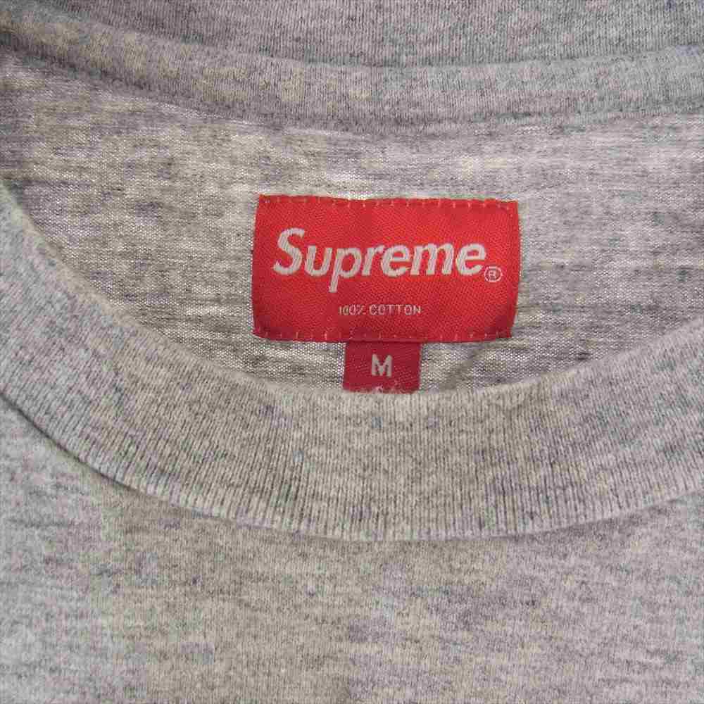 Supreme シュプリーム 18SS Small Box Logo Tee スモール ボックスロゴ 半袖 Tシャツ グレー系 M【中古】