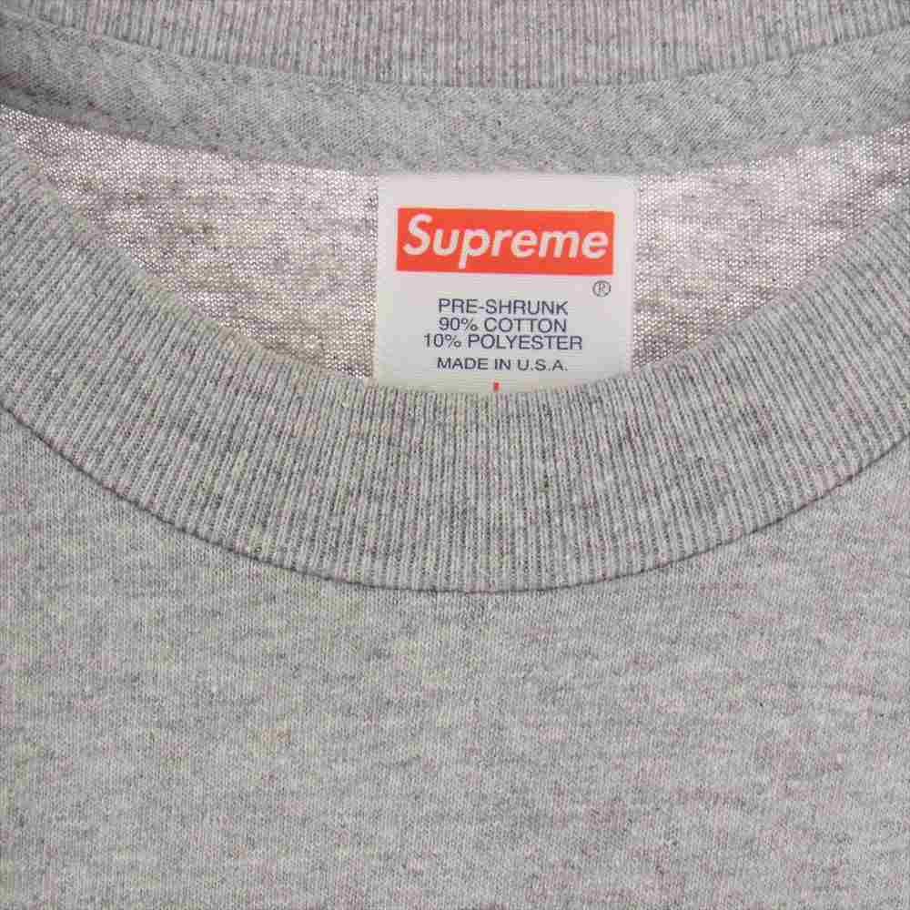 Supreme シュプリーム 21AW Rick Rubin Tee リックルービン フォト プリント 半袖 Tシャツ グレー系 L【新古品】【未使用】【中古】