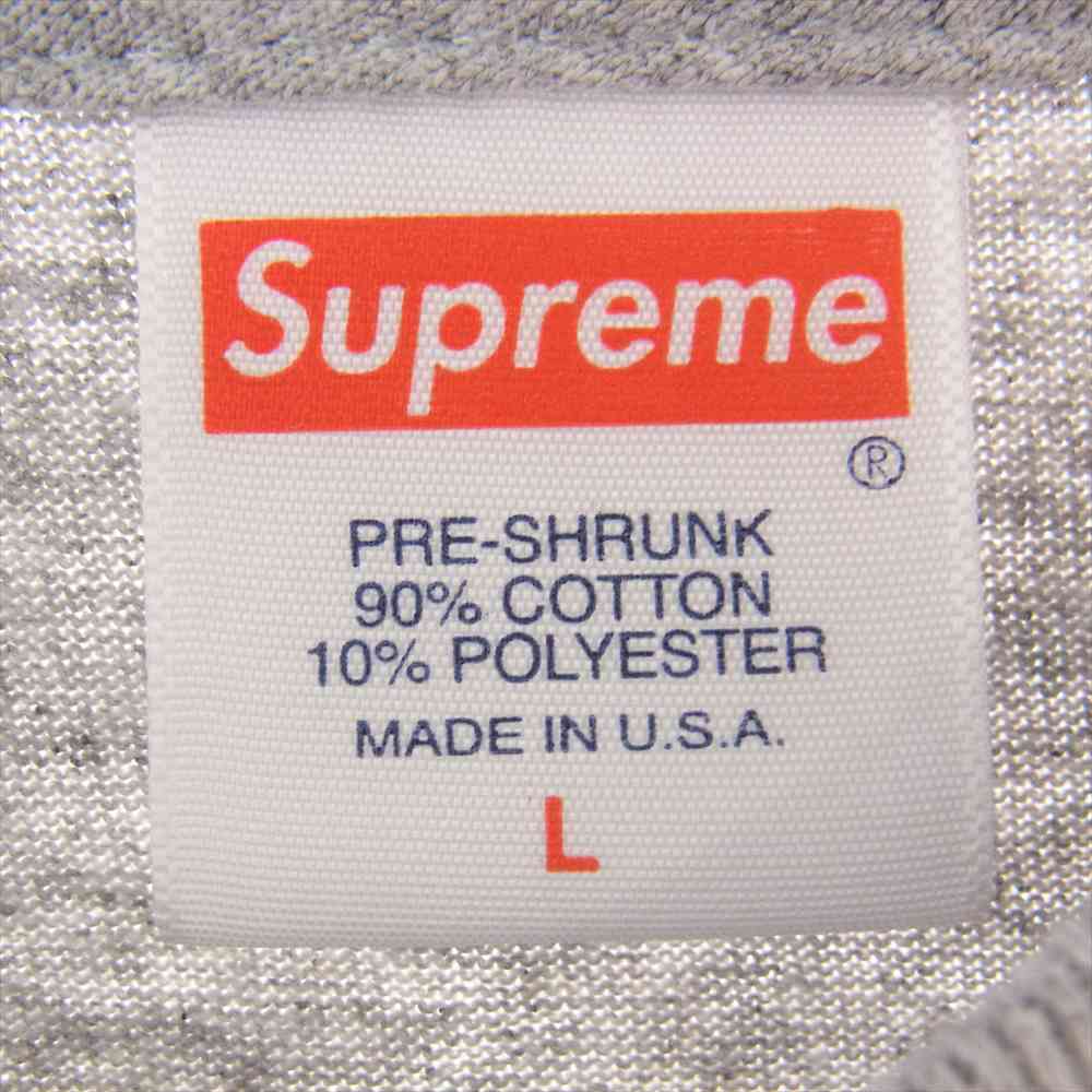 Supreme シュプリーム 21AW Rick Rubin Tee リックルービン フォト プリント 半袖 Tシャツ グレー系 L【新古品】【未使用】【中古】