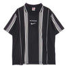 Supreme シュプリーム 20AW × NIKE ナイキ Jewel Stripe Soccer Jersey ジュエル ストライプ サッカー ジャージ ポロシャツ ブラック系 M【中古】