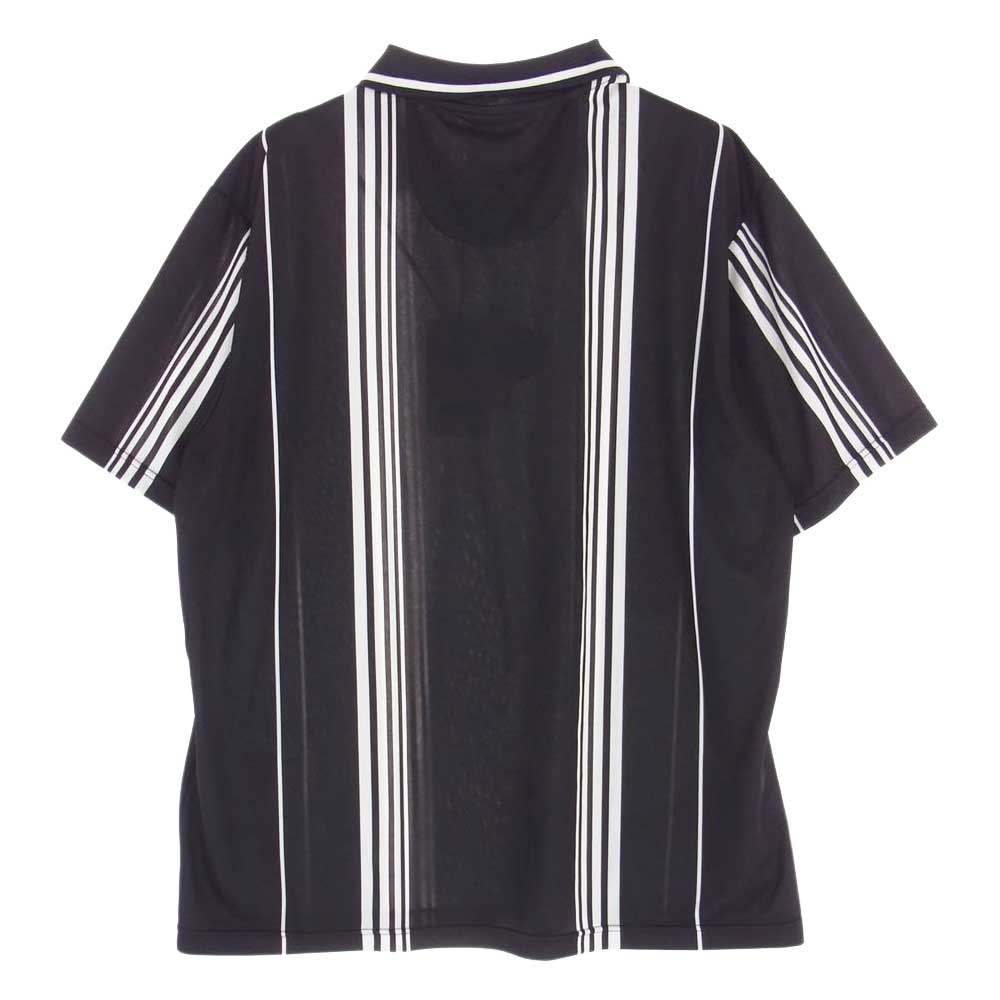 Supreme シュプリーム 20AW × NIKE ナイキ Jewel Stripe Soccer Jersey ジュエル ストライプ サッカー ジャージ ポロシャツ ブラック系 M【中古】