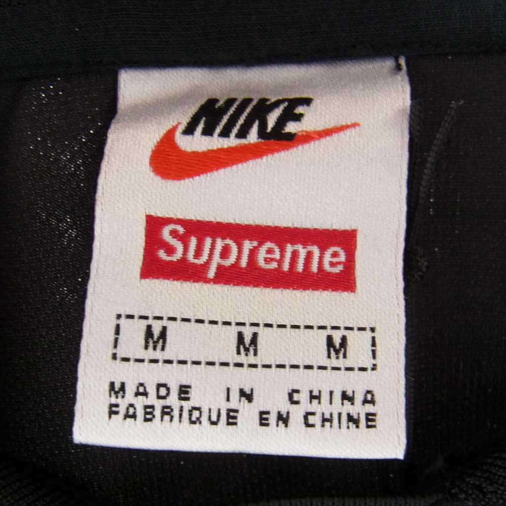 Supreme シュプリーム 20AW × NIKE ナイキ Jewel Stripe Soccer Jersey ジュエル ストライプ サッカー ジャージ ポロシャツ ブラック系 M【中古】