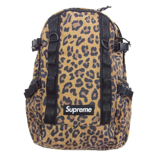 Supreme シュプリーム 20AW Backpack レオパード バックパック ヒョウ柄系【中古】