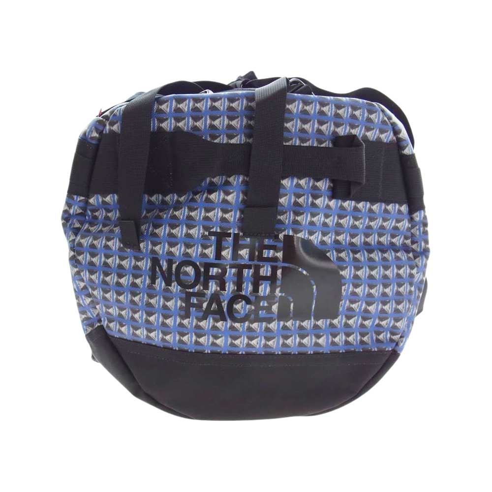 Supreme シュプリーム 21SS × THE NORTH FACE ノースフェイス Studded Small Base Camp Duffle Bag スタッズ スモール キャンプ ダッフル バッグ リュック ショルダー バッグ ブラック系 ネイビー系【中古】