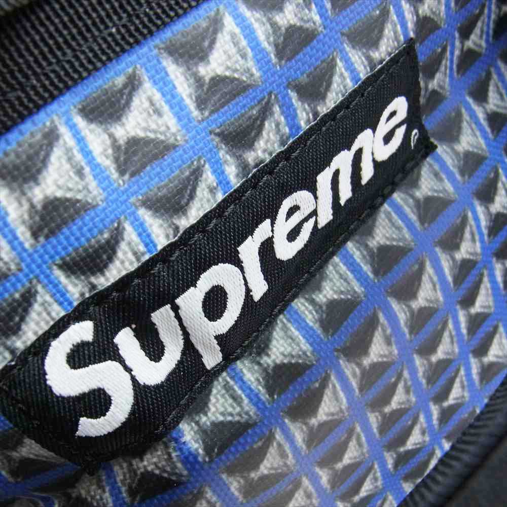 Supreme シュプリーム 21SS × THE NORTH FACE ノースフェイス Studded Small Base Camp Duffle Bag スタッズ スモール キャンプ ダッフル バッグ リュック ショルダー バッグ ブラック系 ネイビー系【中古】