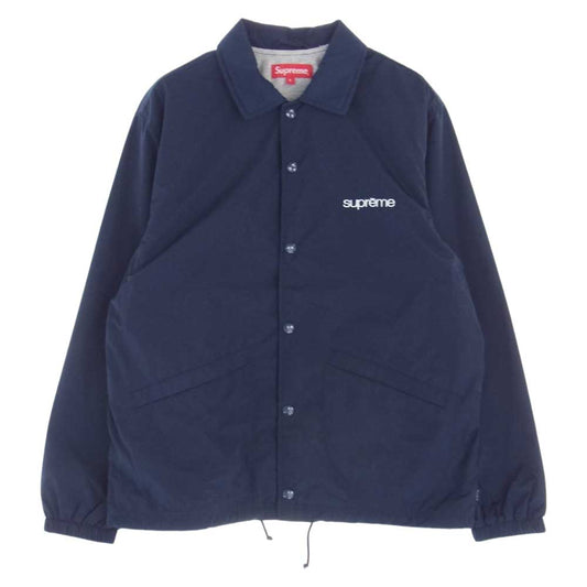 Supreme シュプリーム 21SS Five Boroughs Coaches Jacket クラシックロゴ ファイブ ボローズ コーチ ジャケット ネイビー系 S【中古】
