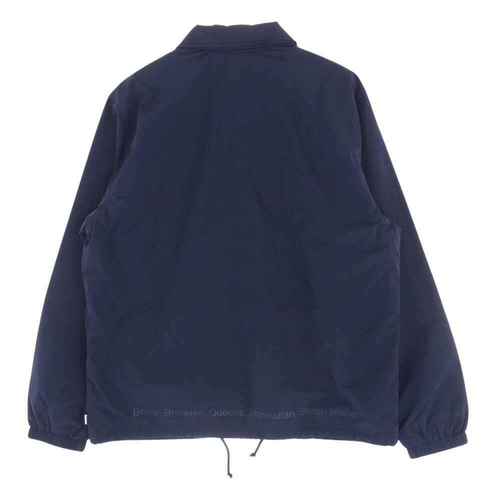 Supreme シュプリーム 21SS Five Boroughs Coaches Jacket クラシックロゴ ファイブ ボローズ コーチ ジャケット ネイビー系 S【中古】