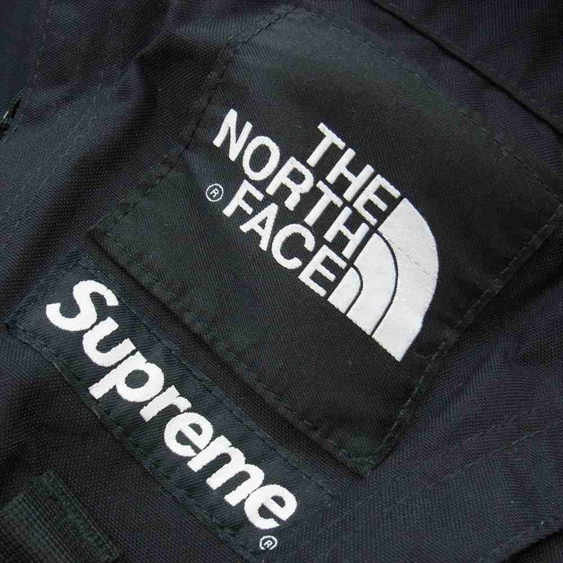 Supreme シュプリーム 18AW × THE NORTH FACE ノースフェイス Exedition Backpack エクスペディション  バックパック リュック ブラック系【中古】