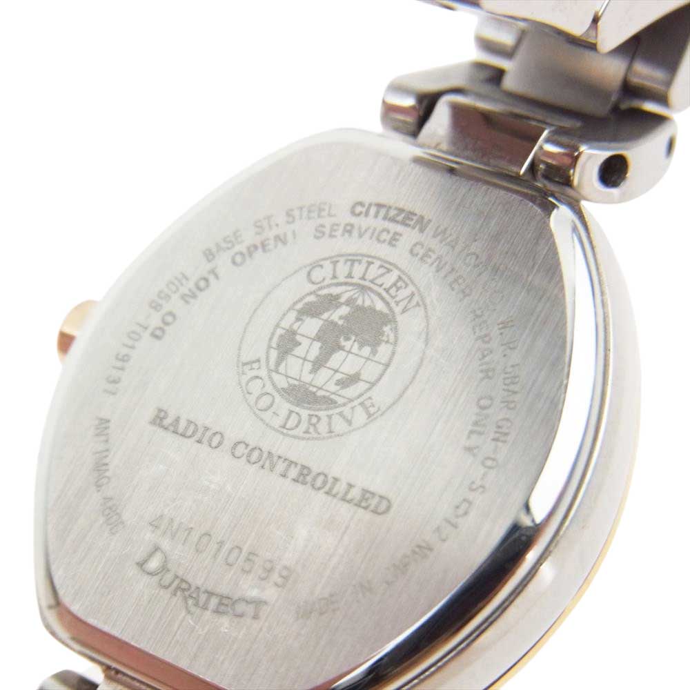 CITIZEN シチズン H058-T019137 XC クロスシー エコドライブ 電波時計 リスト ウォッチ 腕時計 シルバー系【中古】