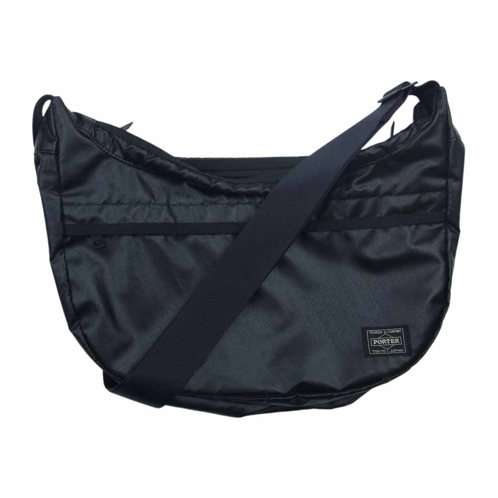 PORTER ポーター バナナ ショルダー バッグ ブラック系【中古】