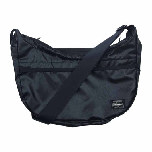 PORTER ポーター バナナ ショルダー バッグ ブラック系【中古】