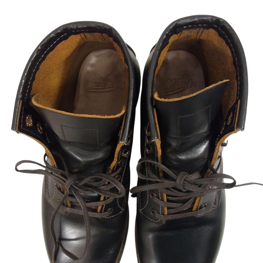 RED WING レッドウィング 9060 茶芯 BECKMAN FLATBOX ベックマン フラットボックス ブラック クローンダイク ブーツ ブラック系 9【中古】