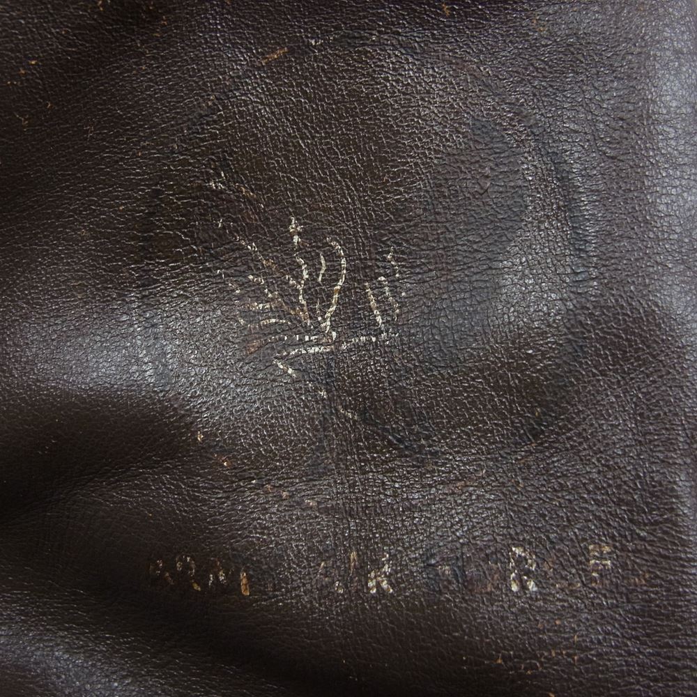The REAL McCOY'S ザリアルマッコイズ 301415 421401P　 ROUGH WEAR ラフウェア 実名復刻 TYPE A-2 フライト レザー ジャケット ブラウン系 36【中古】