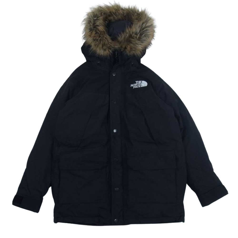 THE NORTH FACE ノースフェイス ND91835 Mountain Down Coat ゴアテックス マウンテン ダウン コート ジャケット ブラック系 S【中古】