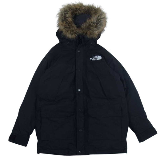 THE NORTH FACE ノースフェイス ND91835 Mountain Down Coat ゴアテックス マウンテン ダウン コート ジャケット ブラック系 S【中古】