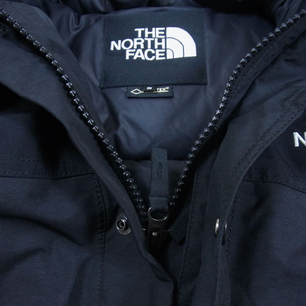 THE NORTH FACE ノースフェイス ND91835 Mountain Down Coat ゴアテックス マウンテン ダウン コート ジャケット ブラック系 S【中古】