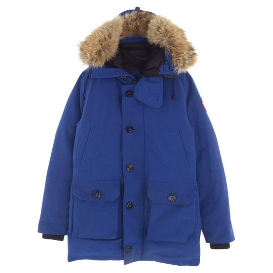 CANADA GOOSE カナダグース 2300JM R 国内正規 グリフィンタグ BROOKFIELD ブルック フィールド ダウン ジャケット ブルー系 S【中古】