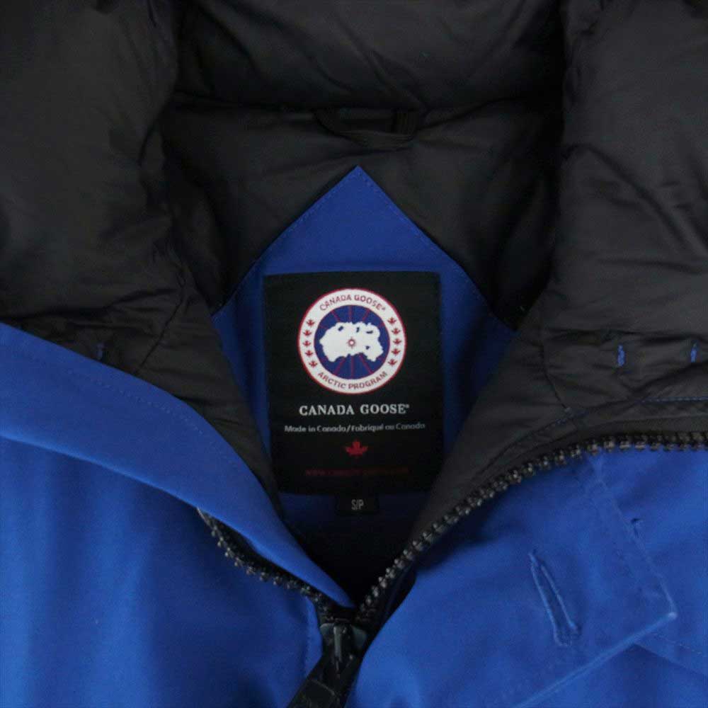 CANADA GOOSE カナダグース 2300JM R 国内正規 グリフィンタグ BROOKFIELD ブルック フィールド ダウン ジャケット ブルー系 S【中古】