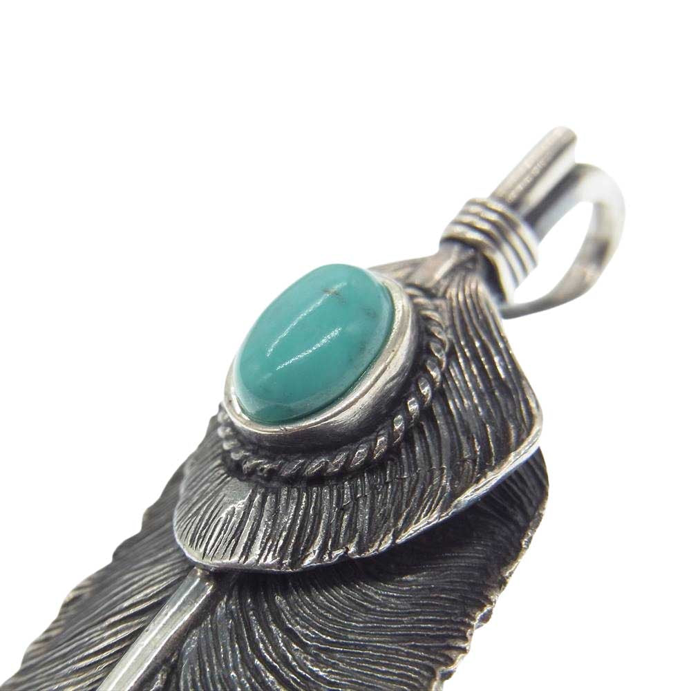 SAAD サード シルバー925 フェザー ペンダントトップ シルバー系【中古】